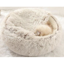 Load image into Gallery viewer, 2-in1 Pet Bed - Coffee / 40cm