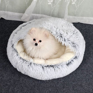 2-in1 Pet Bed - Gray / 40cm