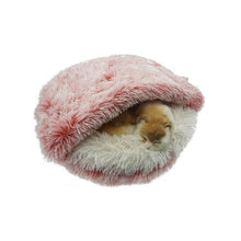 Load image into Gallery viewer, 2-in1 Pet Bed - Long Plush Pink / 40cm
