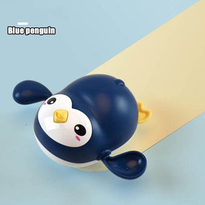 Baby Bath Toys - Blue Penguin