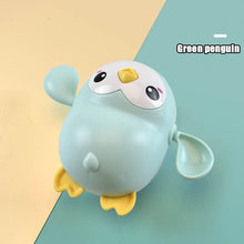 Load image into Gallery viewer, Baby Bath Toys - Green Penguin