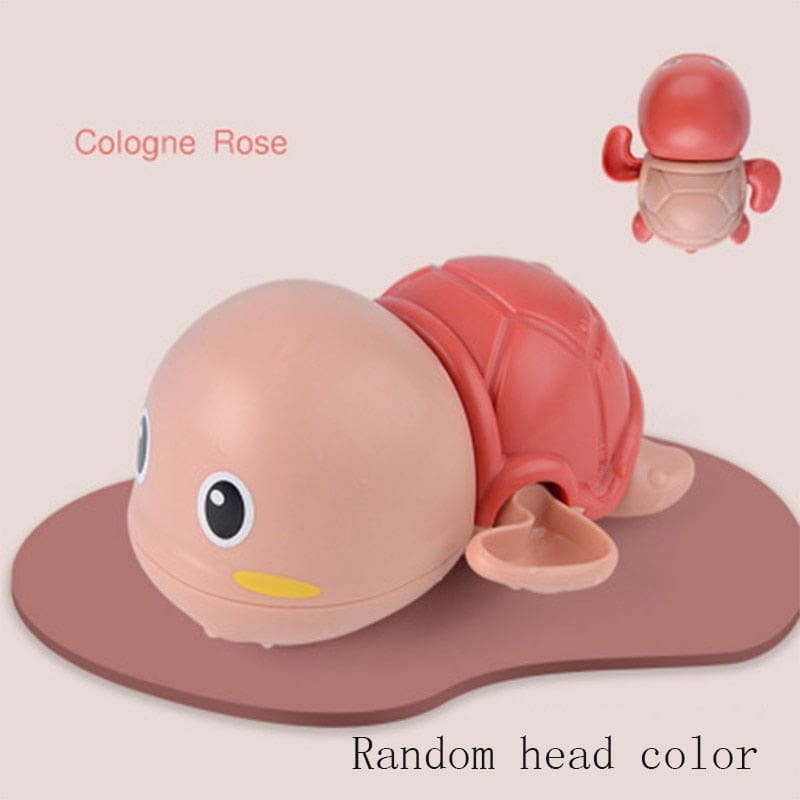 Baby Bath Toys - Pink Turtle