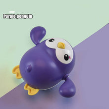 Load image into Gallery viewer, Baby Bath Toys - Purple Penguin