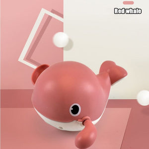 Baby Bath Toys - Red Whale