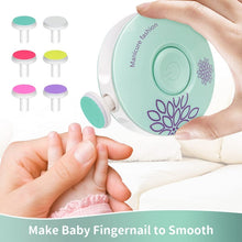 Load image into Gallery viewer, Baby Nail Trimmer with 6 Grinding Heads