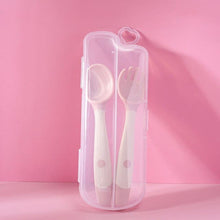 Load image into Gallery viewer, Baby Spoon Fork Set - Pink Boxed