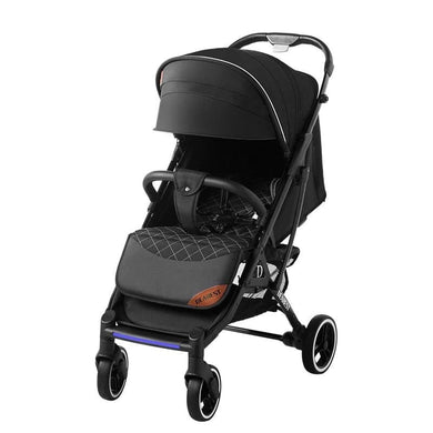 DEÄREST 819 Plus Baby Stroller - Black - Black frame / EU - Baby Stroller