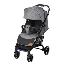 Load image into Gallery viewer, DEÄREST 819 Plus Baby Stroller - Grey - Black frame / EU - Baby Stroller
