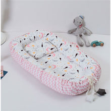 Load image into Gallery viewer, Folding Baby Portable Nest - Ripple Moon Powder B / 50X80