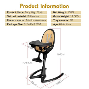 hot mom 360° rotation high chair for toddlers children & adults - usa
