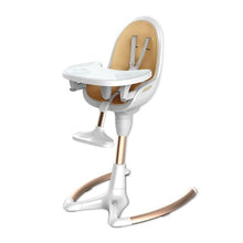 Load image into Gallery viewer, hot mom 360° rotation high chair for toddlers children &amp; adults - usa white gold / united states