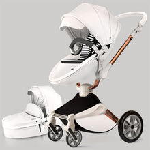 Load image into Gallery viewer, Hot Mom - Cruz F023 - 2 in 1 Baby Stroller - White - White / International - Baby Stroller