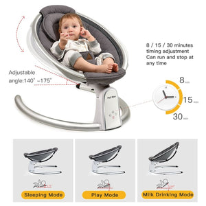 hot mom - serena bluetooth baby bouncer - available in 2 colours
