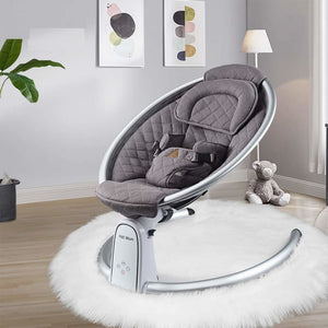 hot mom - serena bluetooth baby bouncer - available in 2 colours dark grey