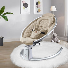 Load image into Gallery viewer, hot mom - serena bluetooth baby bouncer - available in 2 colours sand