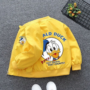 Mickey Mouse Kids Denim Jacket and Coats - Donald Duck H / 4-5TSize 120)