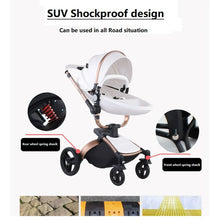 Load image into Gallery viewer, MZC906Deluxe - 3 in 1High Landscape Baby Stroller