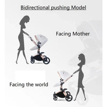 Load image into Gallery viewer, MZC906Deluxe - 3 in 1High Landscape Baby Stroller