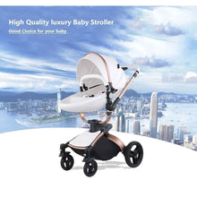 Load image into Gallery viewer, MZC906Deluxe - 3 in 1High Landscape Baby Stroller