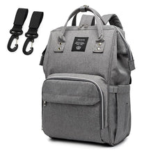 Load image into Gallery viewer, USB Diaper Baby Bag - M28-Gray