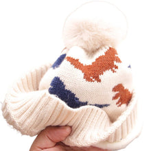 Load image into Gallery viewer, Kids Warm Woolen Hat