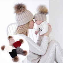 Load image into Gallery viewer, Mother &amp; Baby Knit Hat