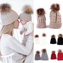 Load image into Gallery viewer, Mother &amp; Baby Knit Hat