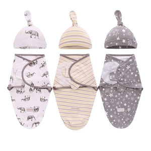 Sweet Dream Baby Swaddle - Elephant Star / L (0-6 Months)