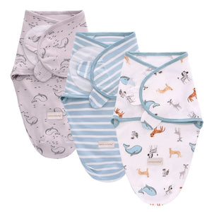 Sweet Dream Baby Swaddle - Whale elk 1 / L (0-6 Months)