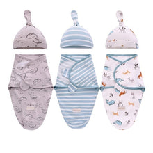 Load image into Gallery viewer, Sweet Dream Baby Swaddle - Whale elk / L (0-6 Months)