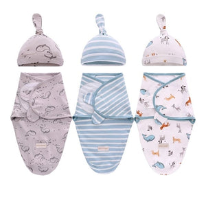 Sweet Dream Baby Swaddle - Whale elk / L (0-6 Months)