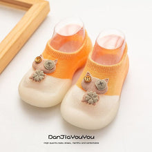 Load image into Gallery viewer, Unisex Baby Cotton Socks - Orange / 18-24 Months