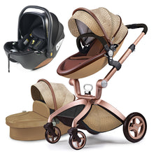 Load image into Gallery viewer, Hot Mom - Elegance F022 - 3 in 1 Baby Stroller - Crock