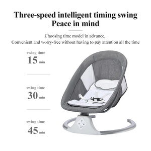 DEÄREST Smart Electric Baby Cradle - Bluetooth with Remote Control