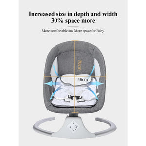 DEÄREST Smart Electric Baby Cradle - Bluetooth with Remote Control