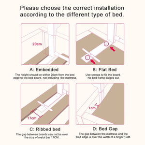 hot mom safety bed guard rail