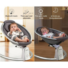 Load image into Gallery viewer, hot mom - serena bluetooth baby bouncer - available in 2 colours