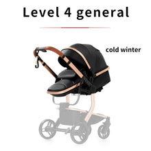 Load image into Gallery viewer, Timeless - 3 in 1 PU Leather Baby Stroller