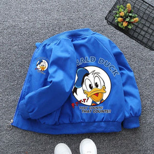 Mickey Mouse Kids Denim Jacket and Coats - Donald Duck G / 4-5TSize 120)