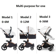 Load image into Gallery viewer, MZC906Deluxe - 3 in 1High Landscape Baby Stroller