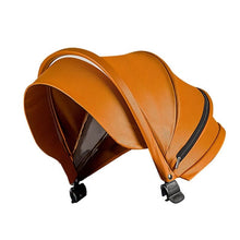 Laden Sie das Bild in den Galerie-Viewer, hot mom - elegance f22 - baby stroller accessories brown canopy / international